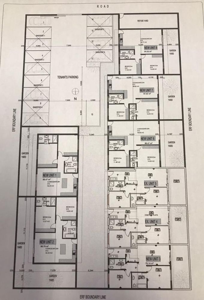 Floor plans of the property