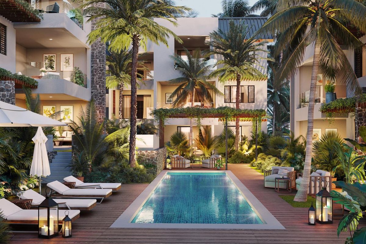 2BEACH RESIDENCES — DESTINATION MAURITIUS  ONLY 1 UNIT LEFT — 2 BED / 2 BATH, 110.8 m2 — USD 417,000. SOLD OUT. - Photo 2