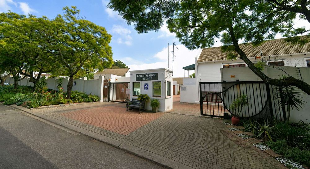 Outside Estate Entrance