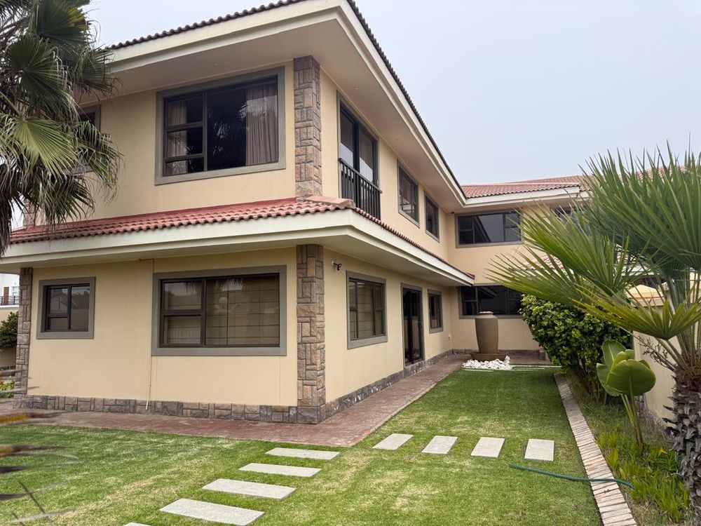 Side view of the house