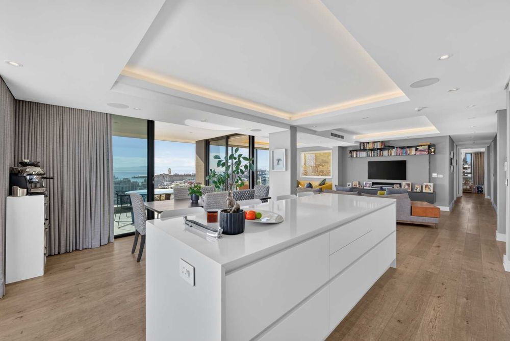 Open plan kitchen
