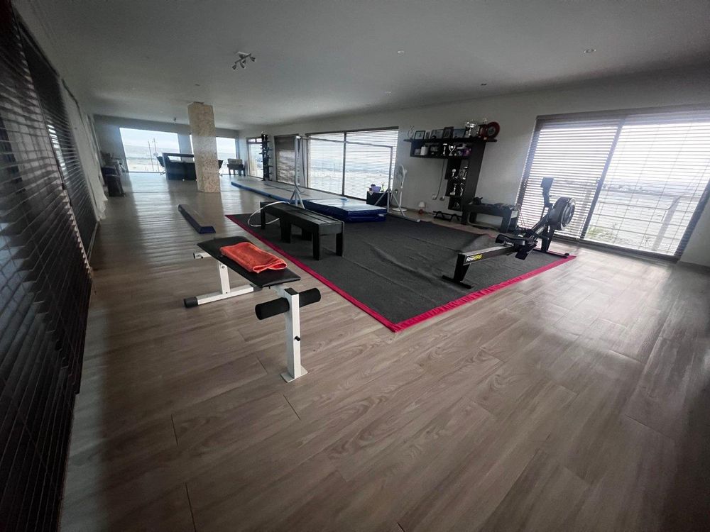 main house - gym area