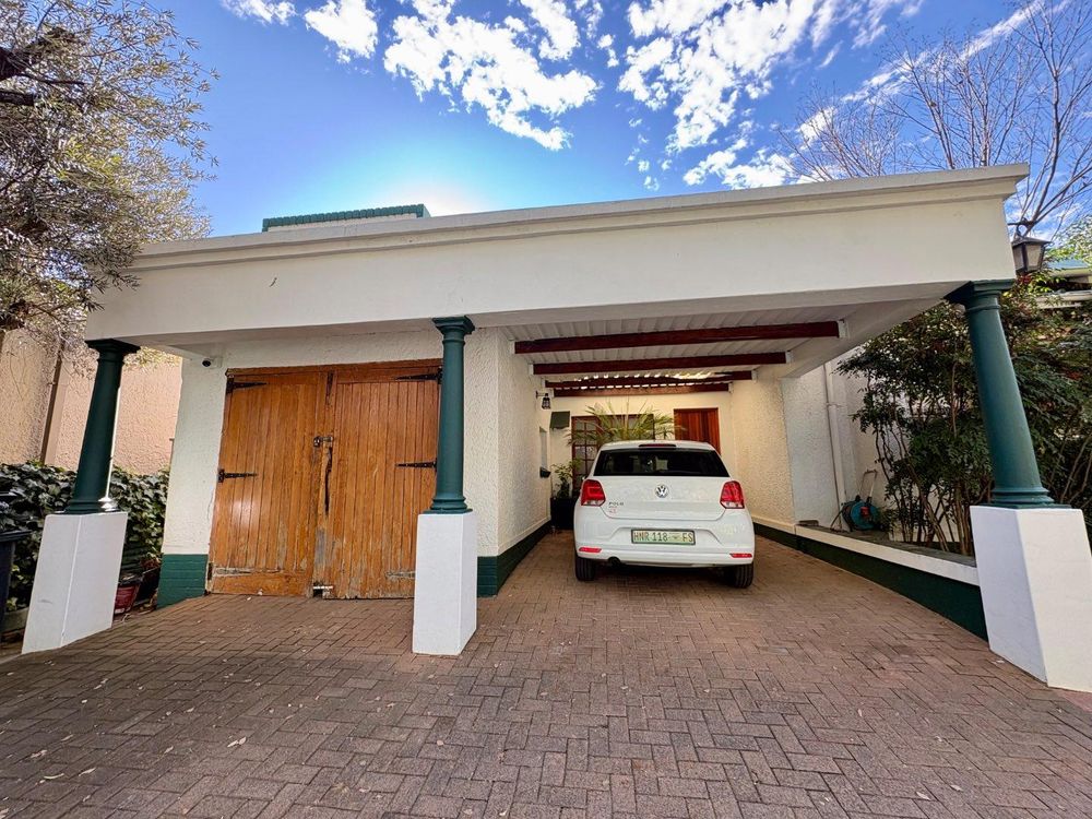 Single garage and undercover parking.