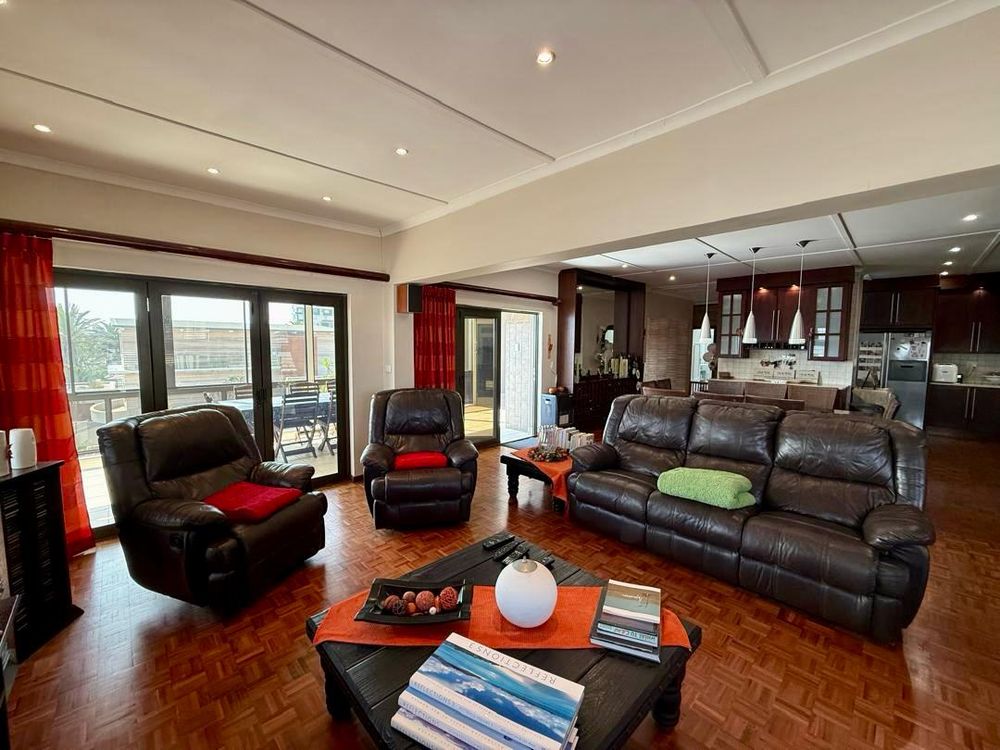 Lounge and enclosed balcony