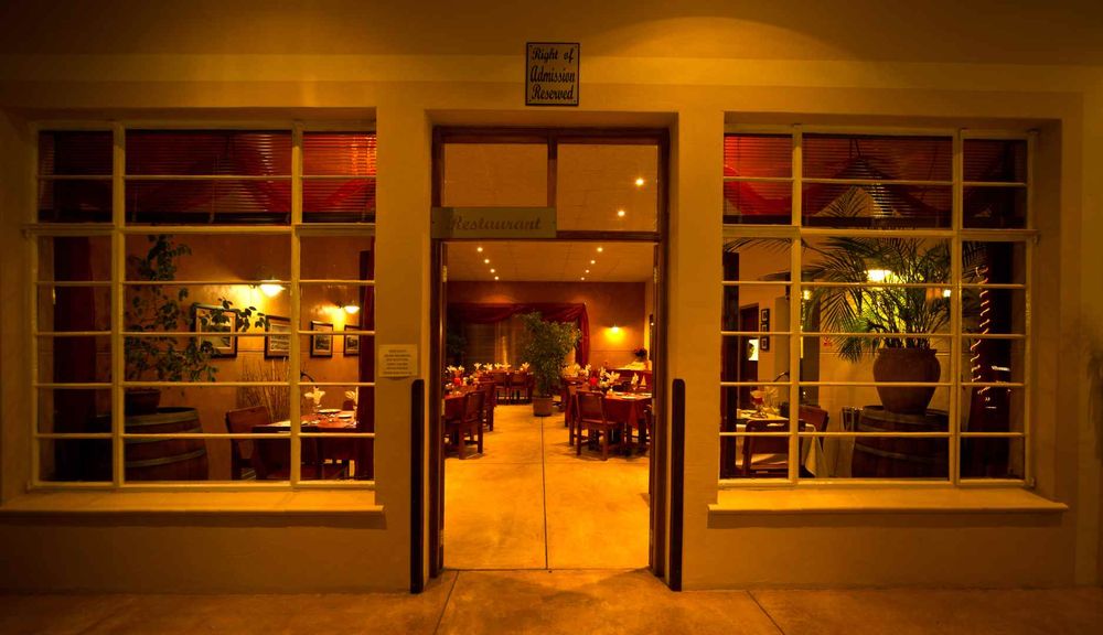 Hotel front entrance