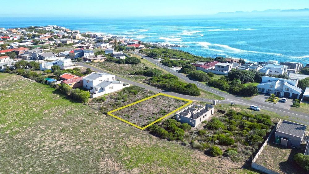 Our Plot - with Ocean in the direction of the Birkenhead Peninsula.