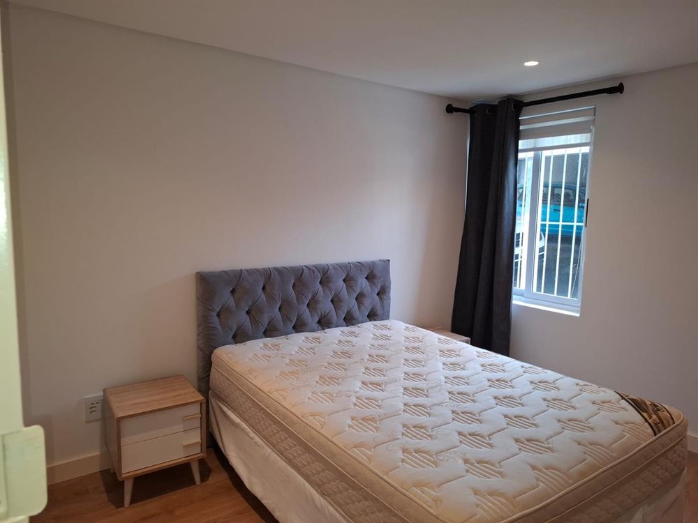 2nd bedroom with Double bed and built in cupboards
