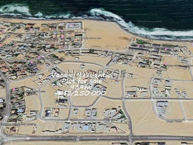 Ext 14, Swakopmund:  Vacant residential erf is for sale