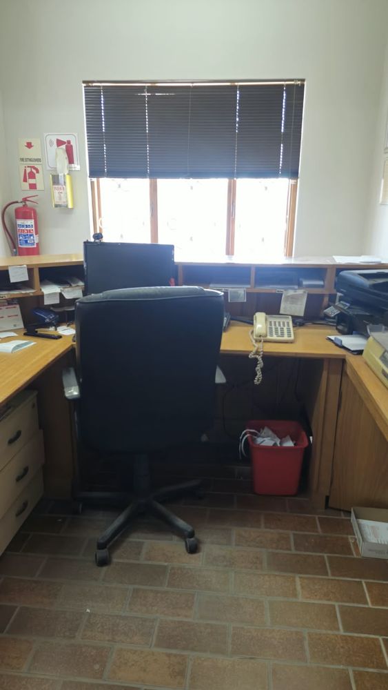 Reception area