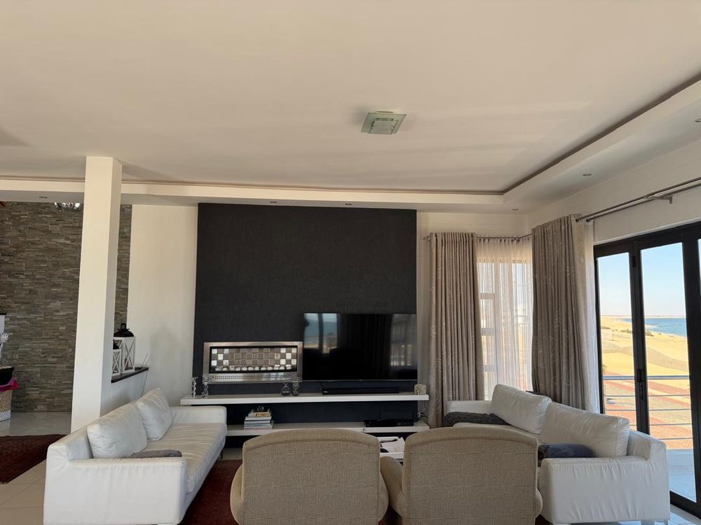 Another angle of the open plan living area
