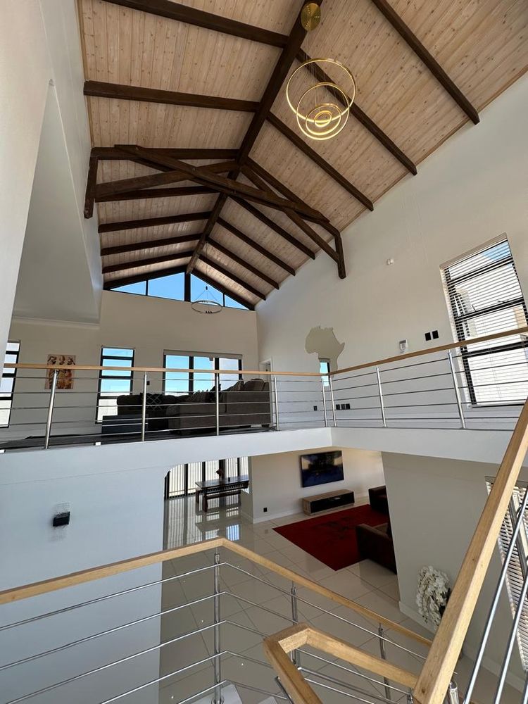 Upstairs living area