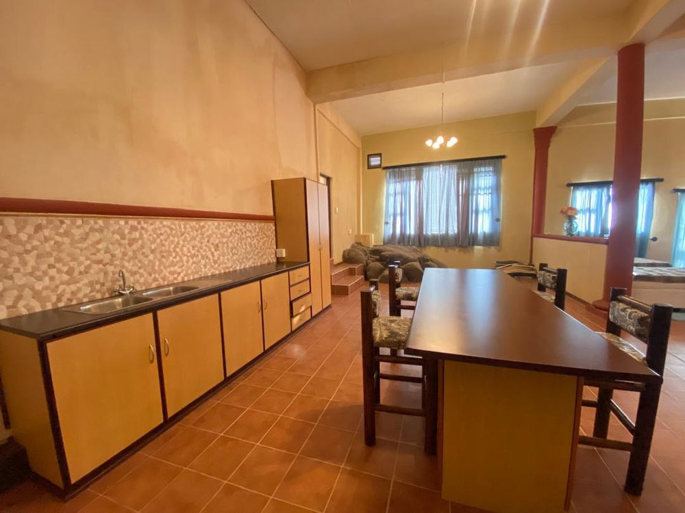 Dining area in the entertainment room