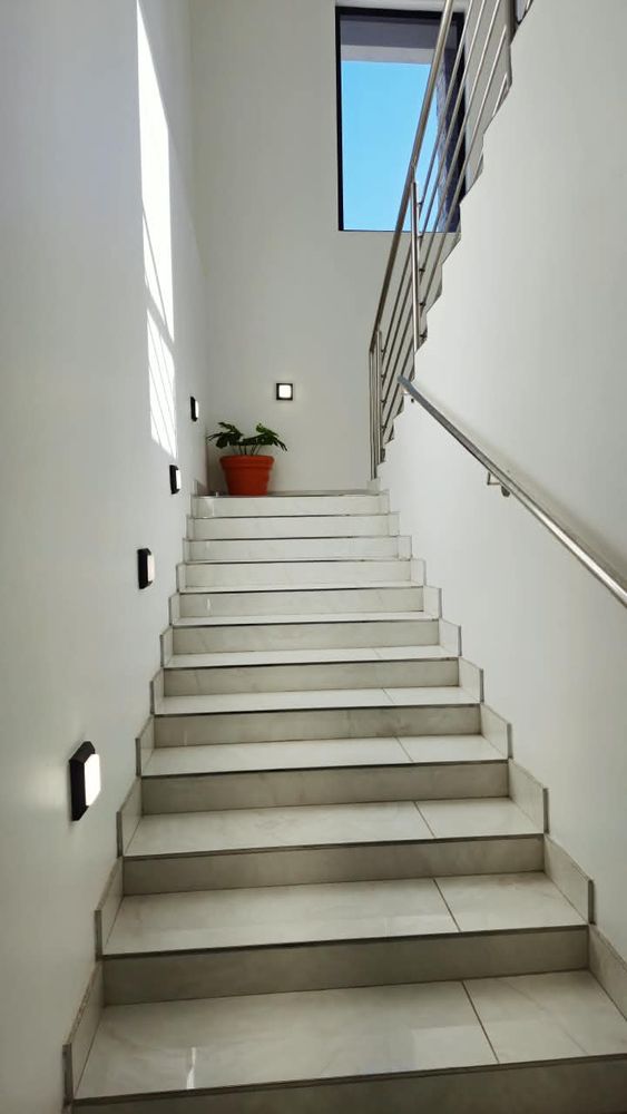 Stairwell to the first floor