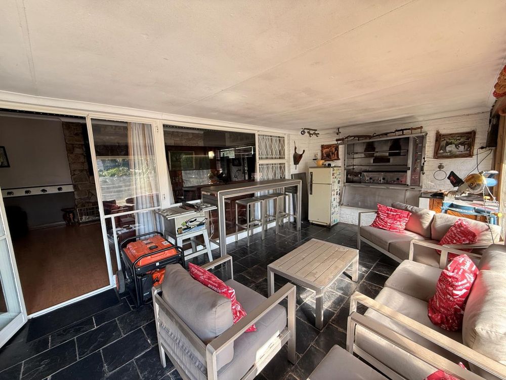 Braai-Room with built-in-braai