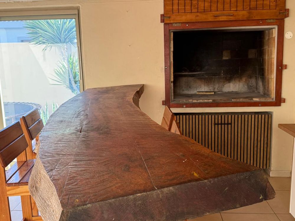 indoor bbq area