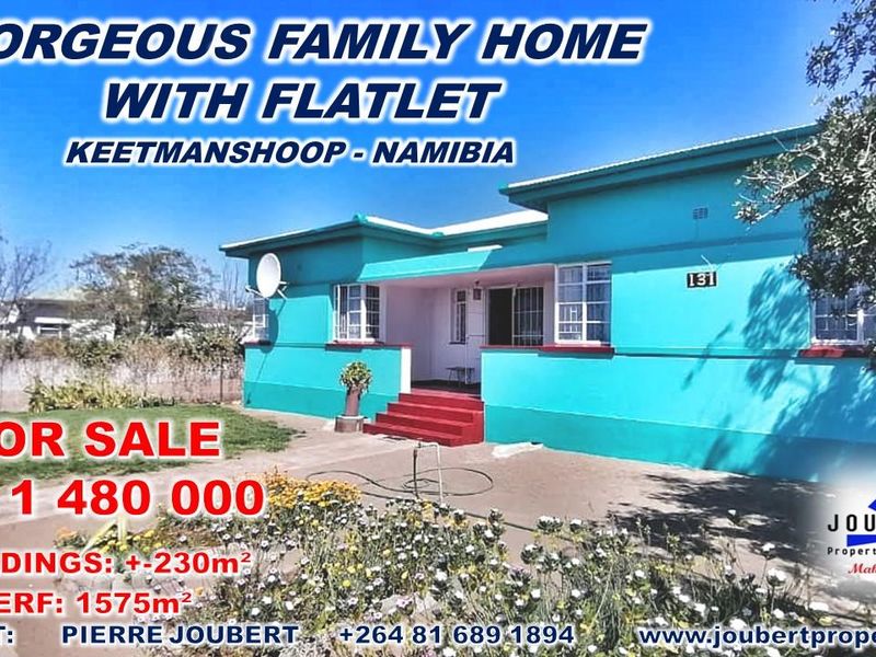 GORGEOUS FAMILY HOME WITH FLATLET FOR SALE IN KEETMANSHOOP - NAMIBIA - Photo 2