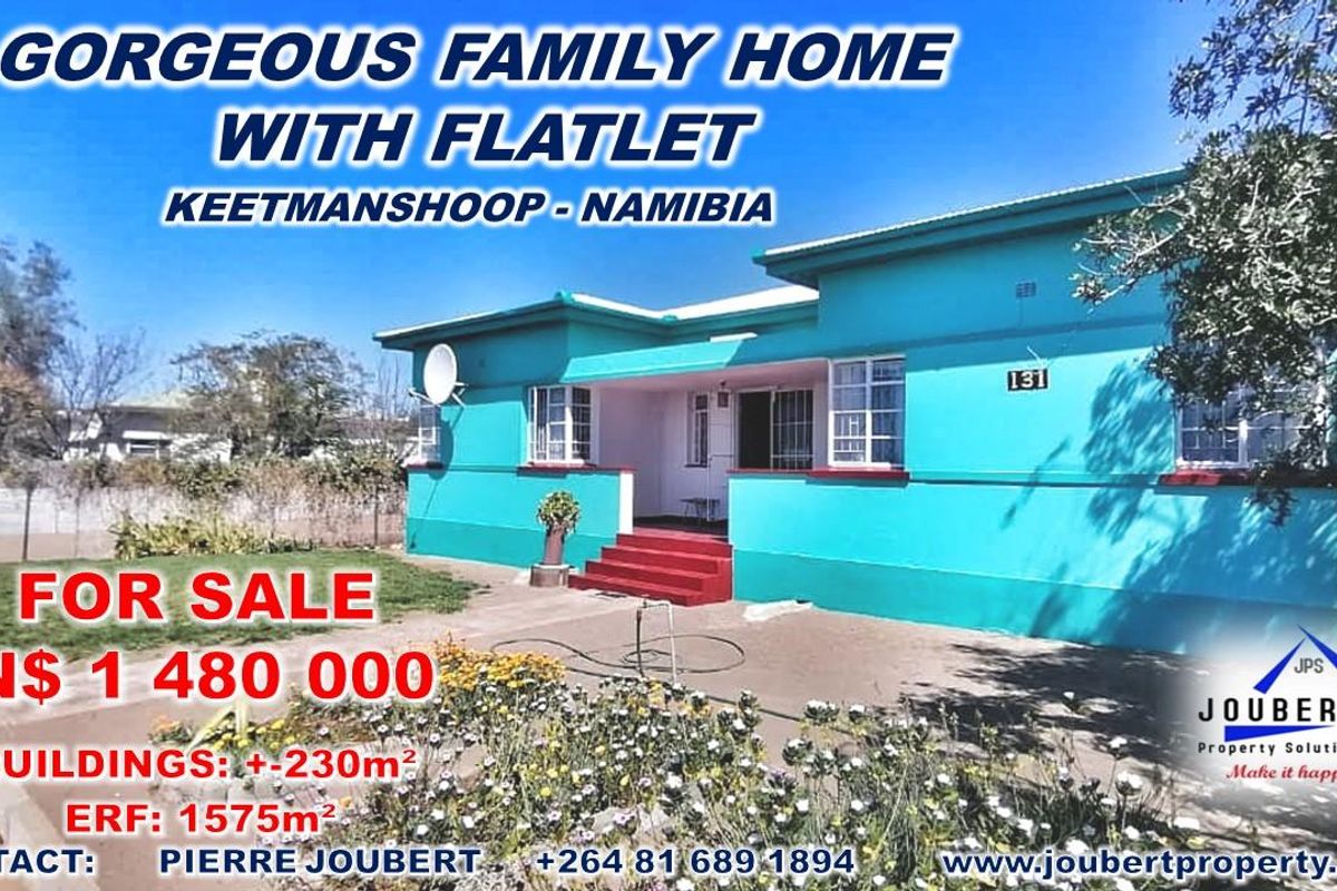 GORGEOUS FAMILY HOME WITH FLATLET FOR SALE IN KEETMANSHOOP - NAMIBIA - Photo 2