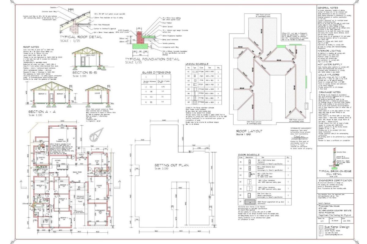 5 Bedroom house to be built with building plans - Photo 4