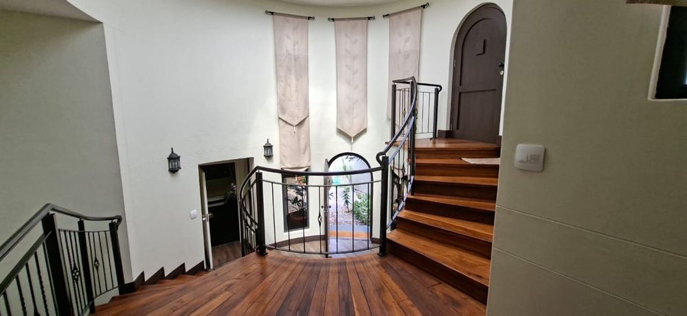Stairs to the first floor