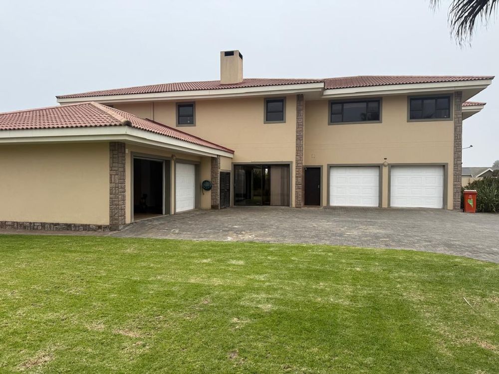 Back view of the house