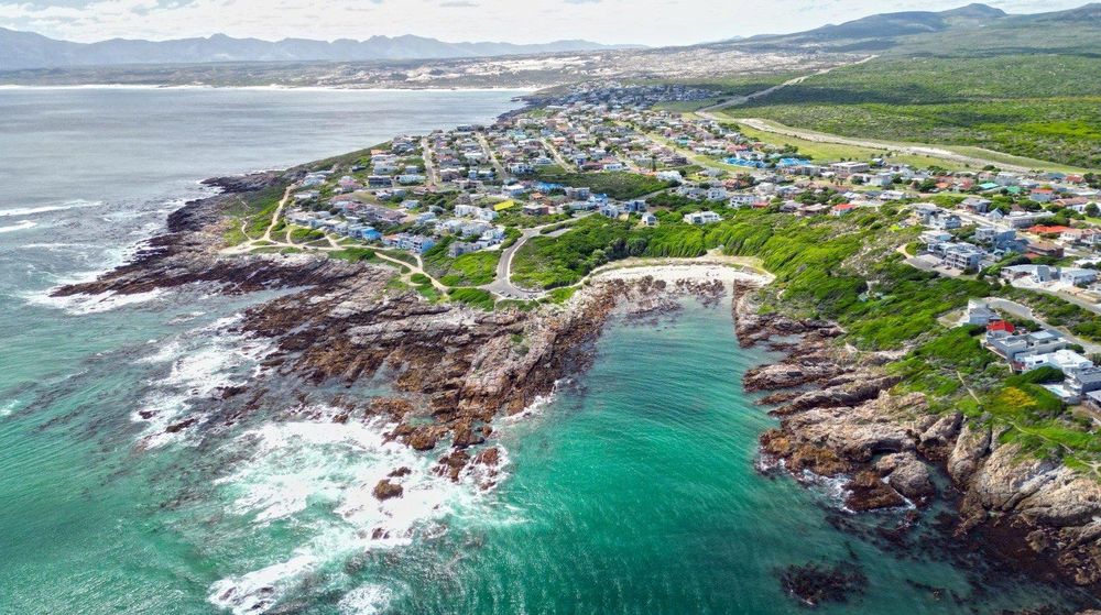 Stanfords Cove itself - with our Plot marked in yellow.