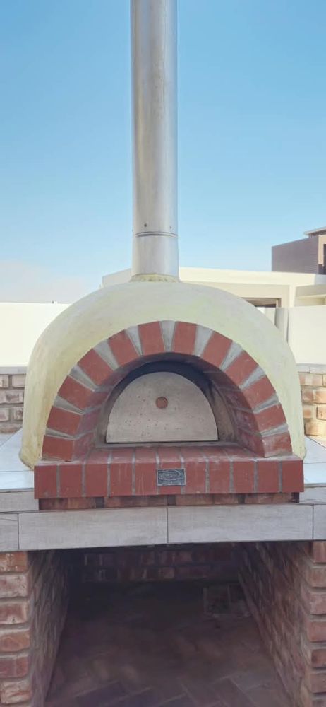 Pizza oven at the entertainment area