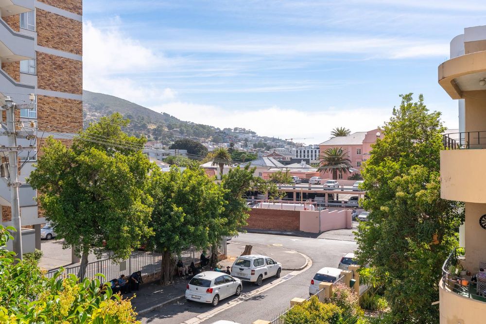 Views towards Signal Hill from large corner balcony 