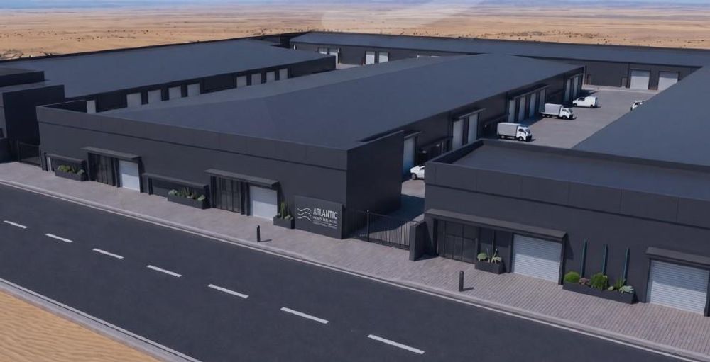 Street view of the warehouses