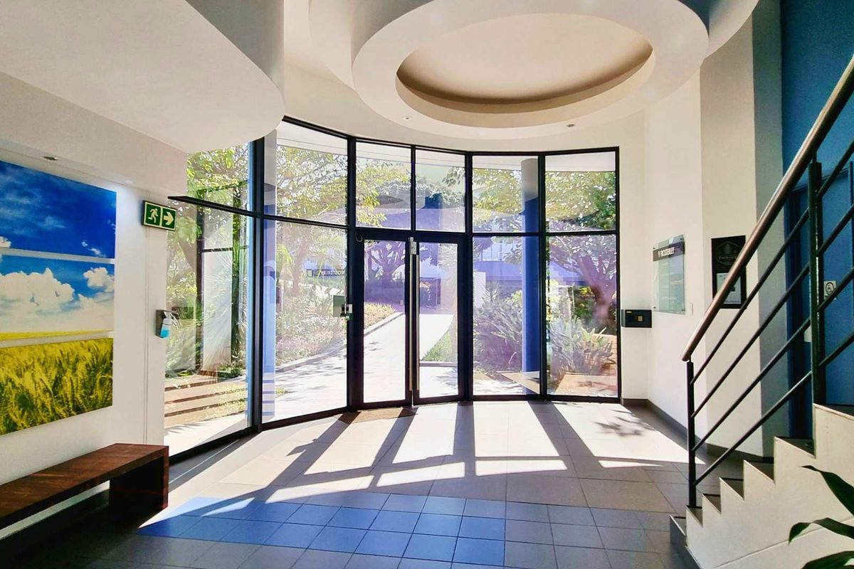 200m2 office to let in La Lucia Ridge office belt. Fitout-ready shell with sea views, generator, 10 basement bays. Occupation: Sept 2025. - Photo 2