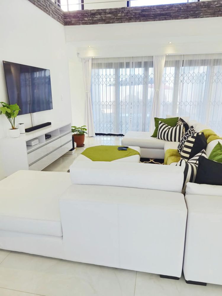 Another angle of the view of the open plan living area