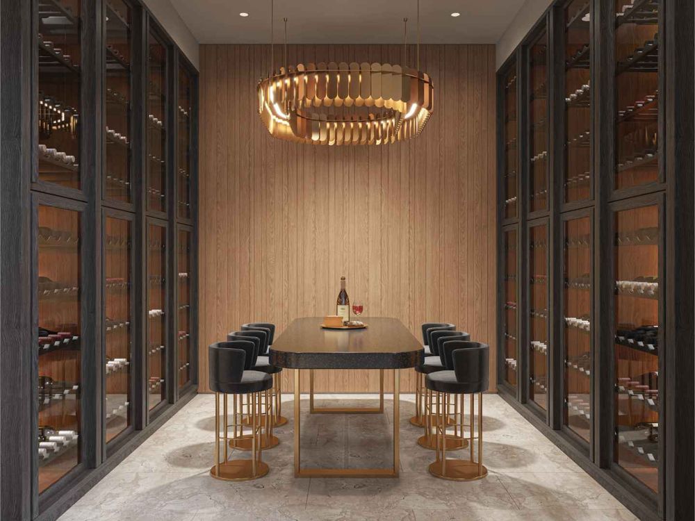 Wine cellar (optional)