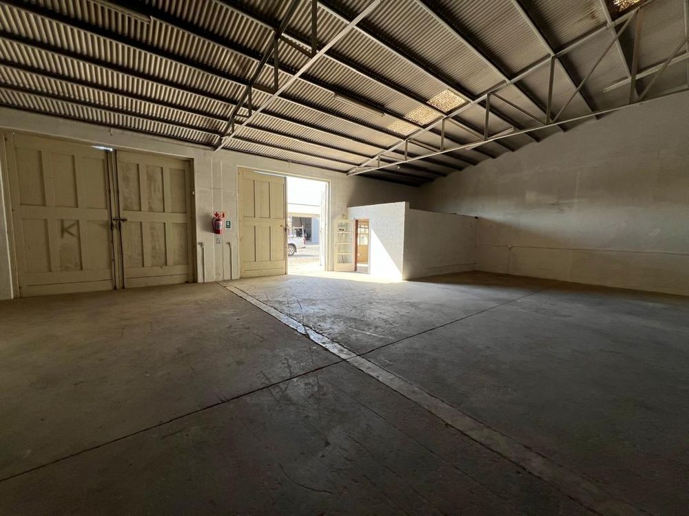 Inside of warehouse. 1 Open double and door leading to office 1