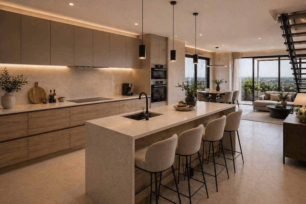 The Pinnacle of Urban Luxury: Duplex Penthouse at The Grove - Photo 5