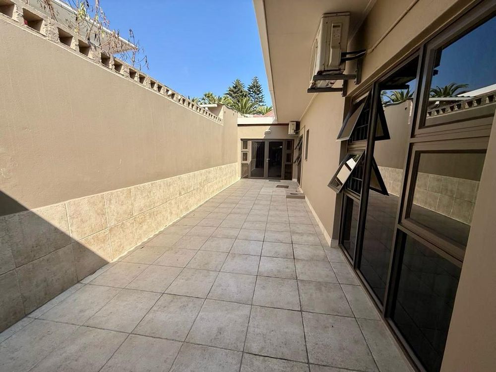 Courtyard outside of the laundry room