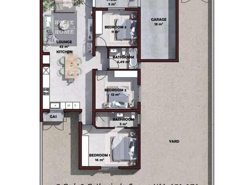 Efuta, Tama Estate, Tamariskia, Swakopmund:  NEW DEVELOPMENT OF 3 BEDR TOWNHOUSES - Photo 4