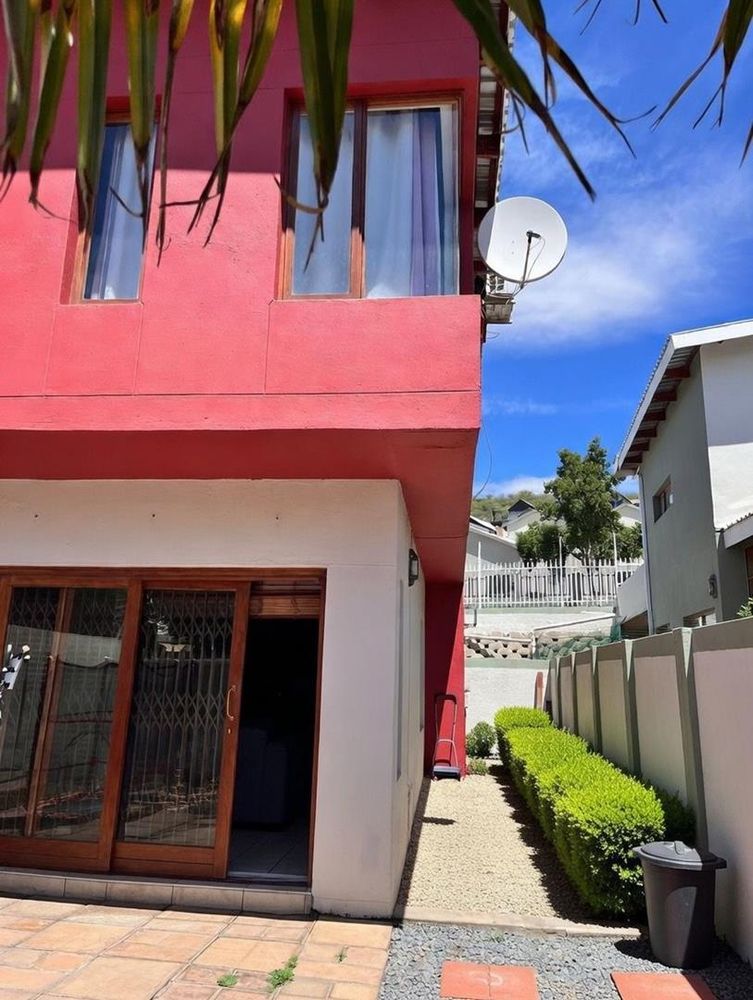 Outside view of the townhouse