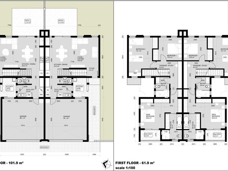 Brand-New Double-Storey Townhouses For Sale in Extension 15, Swakopmund - Photo 3