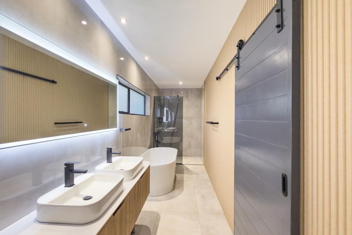 Overview  This modern double-storey home offers the perfect combination of style, privacy, and functional family living.  Designed with comfort - Photo 3