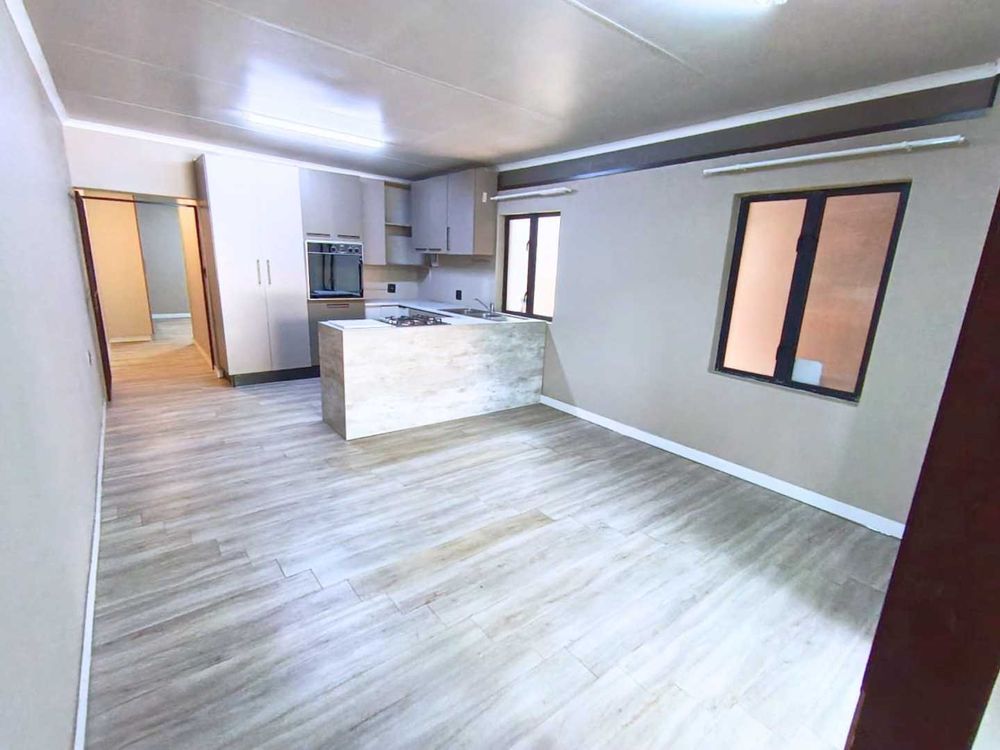Flat- living area and kitchen