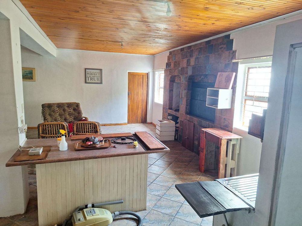 Braai room from dining area door