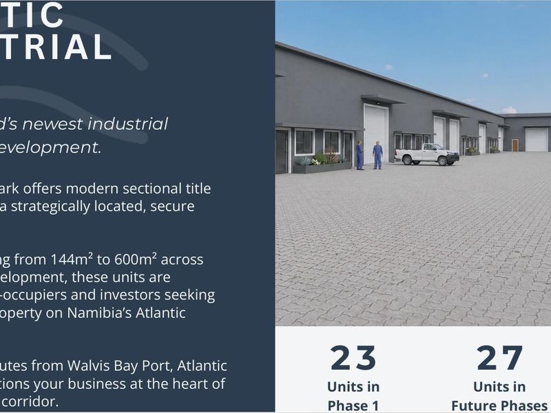 INDUSTRIAL AREA, SWAKOPMUND, BRAND NEW WAREHOUSE DEVELOPMENT - UNITS FOR SALE (OFF PLAN) - Photo 4