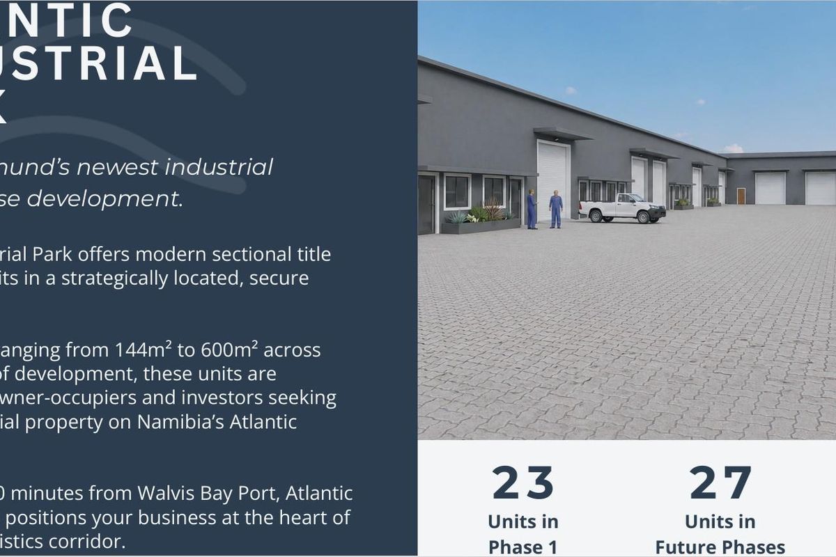 INDUSTRIAL AREA, SWAKOPMUND, BRAND NEW WAREHOUSE DEVELOPMENT - UNITS FOR SALE (OFF PLAN) - Photo 4