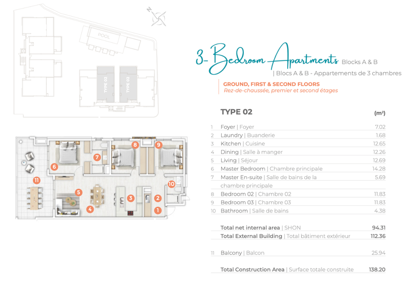 CALODYNE - Modern and exceptional 3-bedroom apartment - Photo 5
