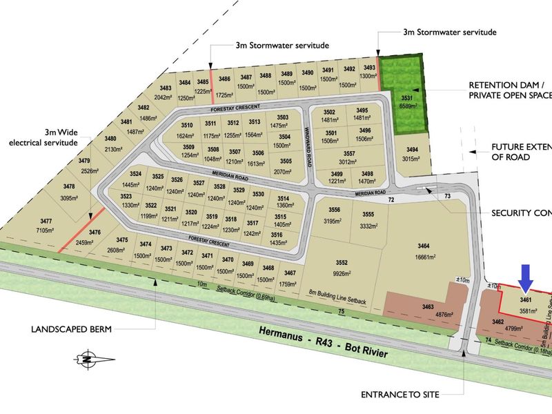 Prime Commercial Plot in Flagship Business Park on R43, Hawston, Hermanus - Photo 3