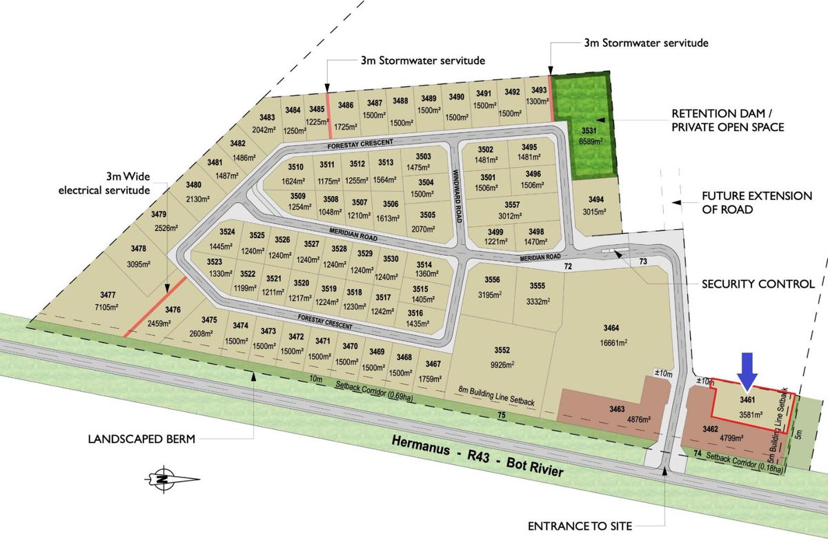 Prime Commercial Plot in Flagship Business Park on R43, Hawston, Hermanus - Photo 3