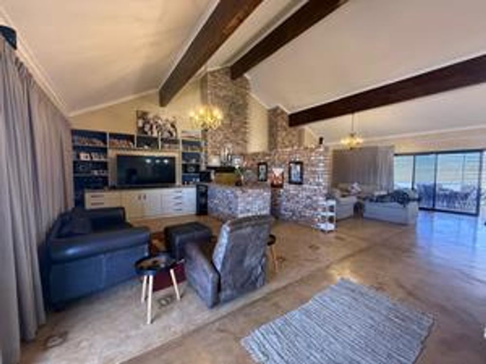 Open plan living area