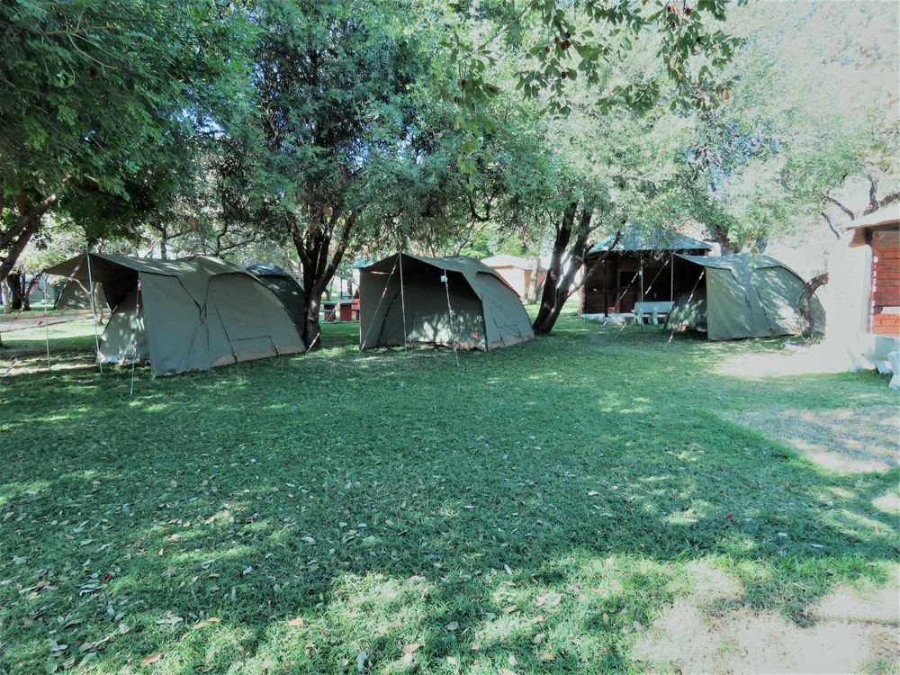 Tented campsite