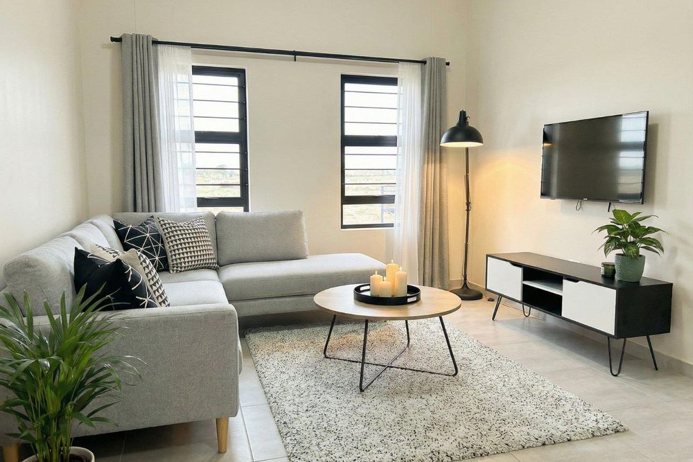 Spacious lounge.