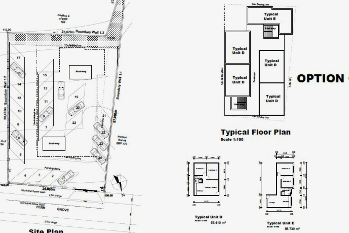 Developer-ready GR2 land assembly | Parkhill | ±1 844 m2 | R2,500,000 (excl. VAT) - Photo 3