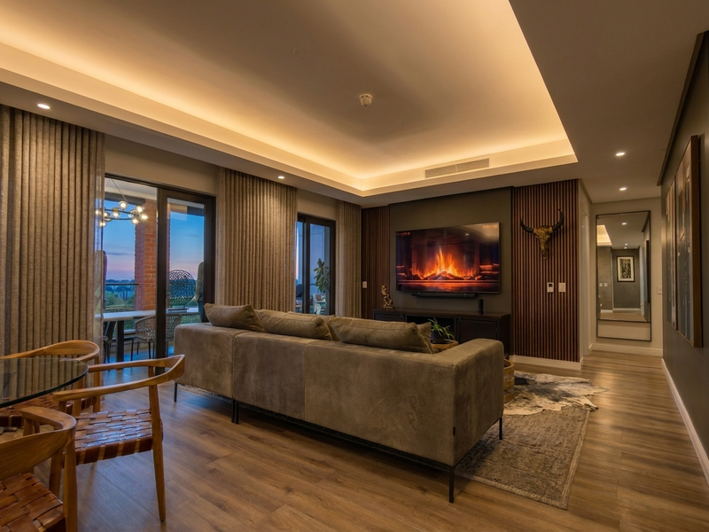 Sophisticated Fully Furnished 3-Bedroom Residence in Steyn City City Centre - Photo 1